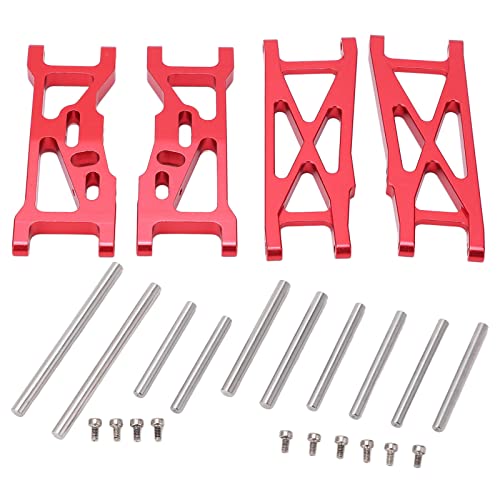 plplaaoo RC Suspension Arme Aluminium vorne Hecksuspensionsarme für LOSI 22S SCT 1 10 RC Kurzerlauf -LKW -Upgrade Teile Rote Vorgesetzte Handwerkskomponente (Rot) von plplaaoo