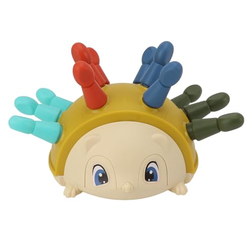 plplaaoo Sensorisches Igel-Spielzeug, Feinmotorik-Lernspielzeug für Kinder, gelbgrün, Kunststoff, leicht zu greifen, Hand-Augen-Koordination, Feinmotorik-Sensorik-Spielzeug für Kleinkinder plplaaoo Sensorisches Igel-Spielzeug, Feinmotorik-Lernspielzeug für Kinder, gelbgrün, Kunststoff, leicht zu greifen, Hand-Augen-Koordination, Feinmotorik-Sensorik-Spielzeug für Kleinkinder von plplaaoo