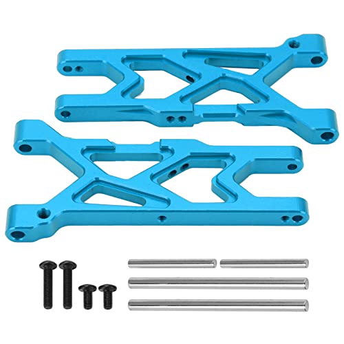 plplaaoo Vordere Querlenker, Ersatz für den vorderen unteren Querlenker aus Aluminiumlegierung für das ferngesteuerte Auto ARRMA 1/10. Gute Verarbeitung, einfache (Blau) von plplaaoo