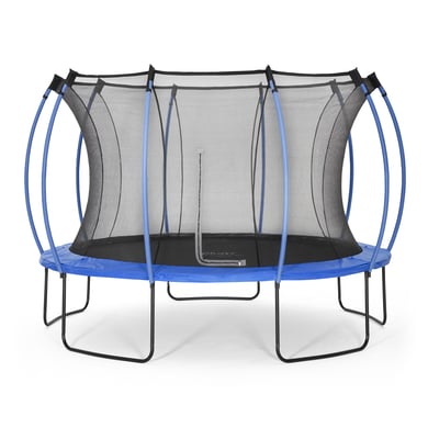 plum® Springsafe Trampolin Colours 366 cm mit Sicherheitsnetz, blau von plum