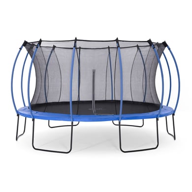 plum® Springsafe Trampolin Colours 426 cm mit Sicherheitsnetz, blau von plum