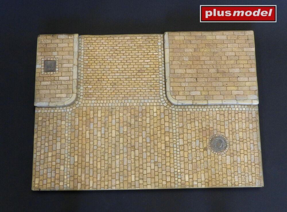 Display base - Cobblestone street intersection Display base - Cobblestone street intersection von plusmodel
