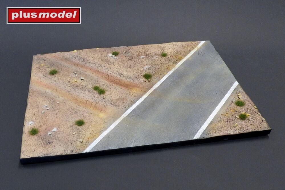 Display base - Cobblestone street wit tram tracks Display base - Cobblestone street wit tram tracks von plusmodel