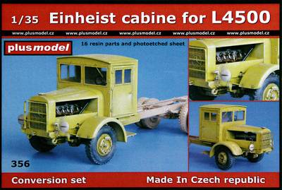 Einheist Cabine for L4500 Einheist Cabine for L4500 von plusmodel