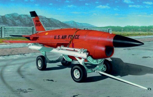 Firebee BQM-34 with transpoprt cart Firebee BQM-34 with transpoprt cart von plusmodel