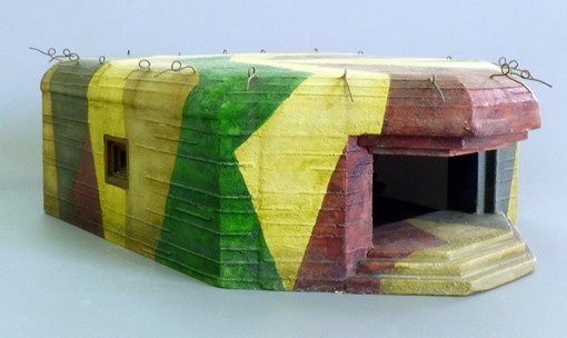 German artillery Bunker German artillery Bunker von plusmodel