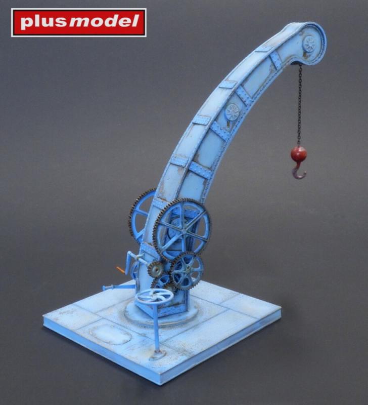 Hand operated port crane Hand operated port crane von plusmodel