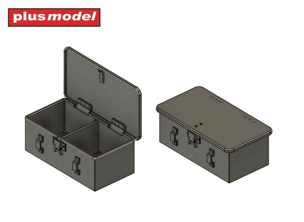 Magazines and ammunition boxes for the Lewis machine gun Magazines and ammunition boxes for the Lewis machine gun von plusmodel