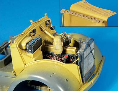 Opel Blitz Motor für Tamiya Bausatz Opel Blitz Motor für Tamiya Bausatz von plusmodel