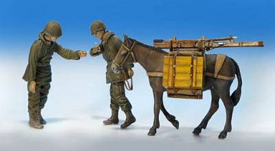 U.S. Infantrist mit Maultier U.S. Infantrist mit Maultier von plusmodel