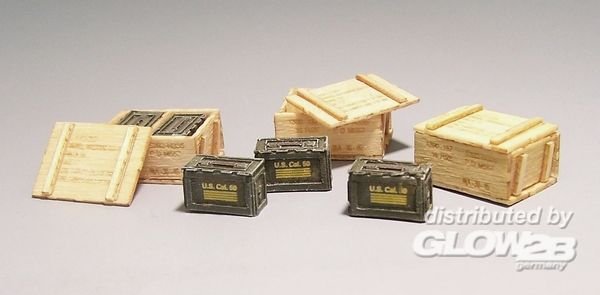US  wooden ammunition boxes - Vietnam von plusmodel