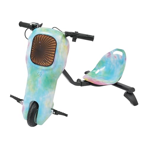 Kinder Elektro Driftscooter, 250W Drift Scooter 360 Grad, 3 Geschwindigkeitsstufen, Sitz verstellbar 89-101cm, Drift Kart für Kinder ab 5 Jahren Kinder Elektro Driftscooter, 250W Drift Scooter 360 Grad, 3 Geschwindigkeitsstufen, Sitz verstellbar 89-101cm, Drift Kart für Kinder ab 5 Jahren von pochcicou