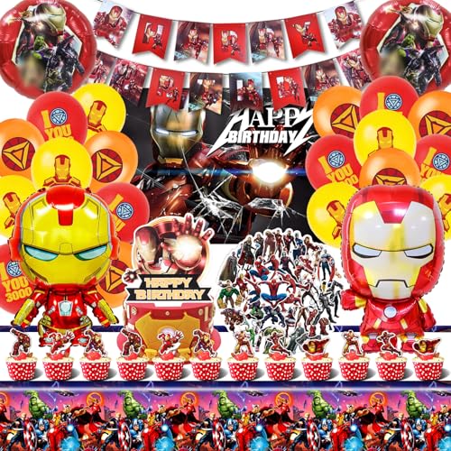 Iron Geburtstag Deko, Iron Geburtstag, Iron Luftballon Geburtstag, Torten Dekoration, Geburtstags Tischdecke, Geburtstags Banner, Dekorationen für Geburtstagsfeiern und Mottopartys Iron Geburtstag Deko, Iron Geburtstag, Iron Luftballon Geburtstag, Torten Dekoration, Geburtstags Tischdecke, Geburtstags Banner, Dekorationen für Geburtstagsfeiern und Mottopartys von polrsgh