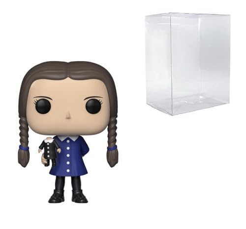 POP! TV: The Addams Family - Wednesday #811 Bundled with Compatible Box Protector Case von pop