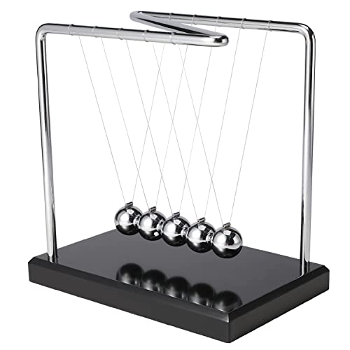 PowerKing Newtons Cradle Balance Balls – Cradle Ball Büro Schreibtisch Pendel Balance Ball Swing Magnetic Balls Schreibtisch Dekoration Spielzeug, Z - Form PowerKing Newtons Cradle Balance Balls – Cradle Ball Büro Schreibtisch Pendel Balance Ball Swing Magnetic Balls Schreibtisch Dekoration Spielzeug, Z - Form von powerking