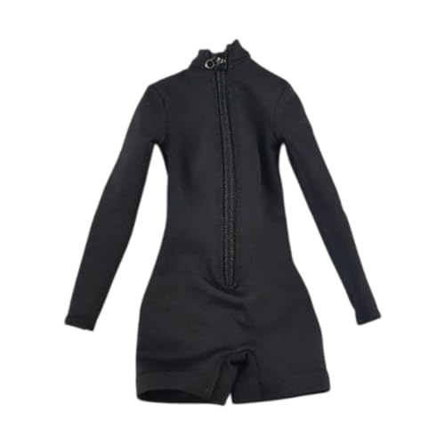 predolo 1/6 Actionfiguren Jumpsuit Outfit für Puppen in 12 Zoll, Schwarz predolo 1/6 Actionfiguren Jumpsuit Outfit für Puppen in 12 Zoll, Schwarz von predolo