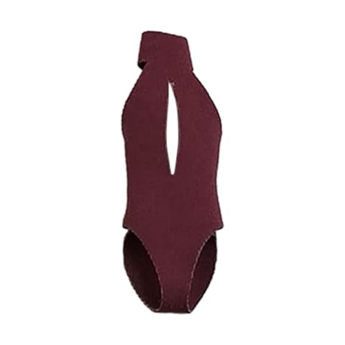 predolo 1:12 Actionfigur Kleidung, Kostümzubehör, Damen Badeanzug, Cosplay, Mini Stoff, Stilvolle Puppenkleidung für 6 Zoll Actionfiguren, Dunkelrot von predolo