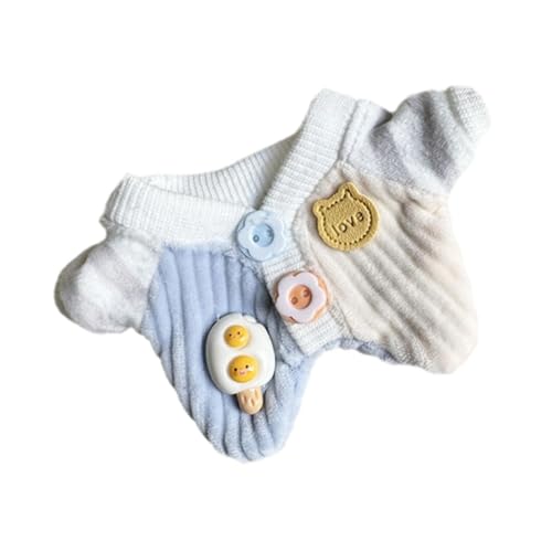 predolo 15 cm – 17 cm Plüsch Puppenkleidung, Puppenkleidung, Bequeme Foto Requisiten, Plüsch Puppenzubehör, Stilvolle Süße Pyjamas, Puppen Outfits, Blau predolo 15 cm – 17 cm Plüsch Puppenkleidung, Puppenkleidung, Bequeme Foto Requisiten, Plüsch Puppenzubehör, Stilvolle Süße Pyjamas, Puppen Outfits, Blau von predolo