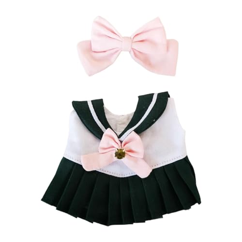 predolo 17 cm Plüsch Puppenkleidung Puppenkleidung Kostüme, Stylische Foto Requisiten, Schwarz Und Pink predolo 17 cm Plüsch Puppenkleidung Puppenkleidung Kostüme, Stylische Foto Requisiten, Schwarz Und Pink von predolo