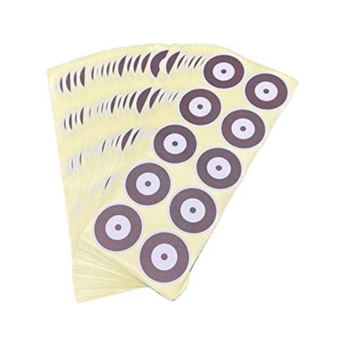 predolo 250 Stück/25 Blatt Leuchtende Ziele für Bogenschießen im Freien, BRAUN predolo 250 Stück/25 Blatt Leuchtende Ziele für Bogenschießen im Freien, BRAUN von predolo