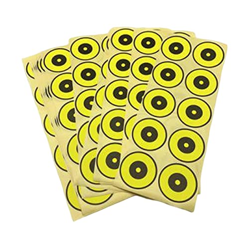 predolo 250 Stück/25 Blatt Leuchtende Ziele für Bogenschießen im Freien, GELB predolo 250 Stück/25 Blatt Leuchtende Ziele für Bogenschießen im Freien, GELB von predolo