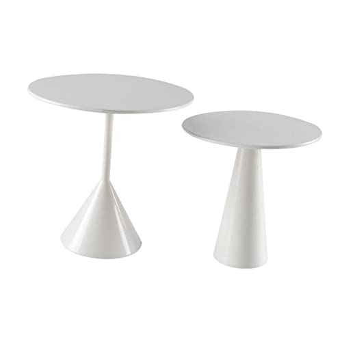predolo 2X Puppenhaus Tische für 1/6 Puppenzubehör - Elegante Möbelstücke für Wohnzimmer, Weiß predolo 2X Puppenhaus Tische für 1/6 Puppenzubehör - Elegante Möbelstücke für Wohnzimmer, Weiß von predolo
