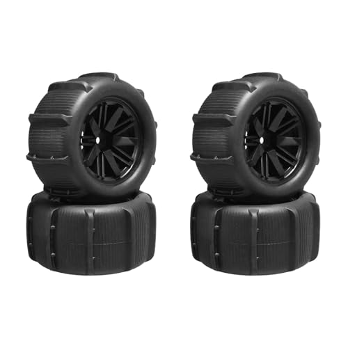 predolo 4 Teilige Ersatz Gummireifen für 144001 144011 1/12 1/14 1/16 1/18 RC Auto von predolo