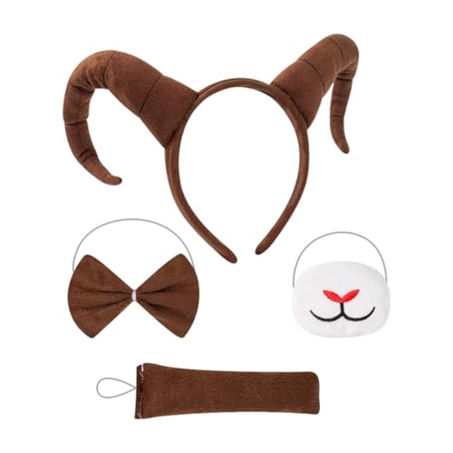 predolo Antilopenhörner Stirnband, Requisiten, Kopfbedeckungen für Maskerade, Geburtstag, Festival, Karneval, Braun predolo Antilopenhörner Stirnband, Requisiten, Kopfbedeckungen für Maskerade, Geburtstag, Festival, Karneval, Braun von predolo