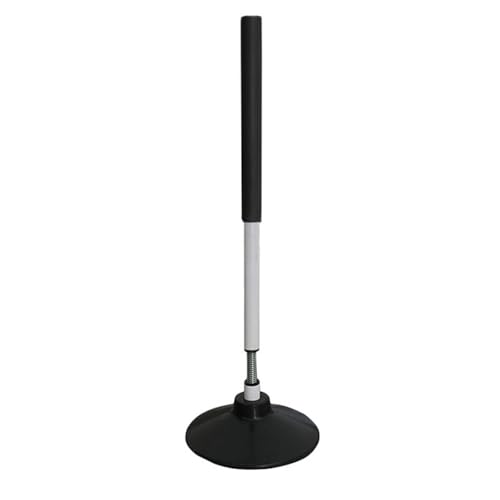predolo Basketball Tumbler Trainingsstange, Fußball Agility Stange, Barriere Markierung mit Gummibasis für Indoor Outdoor Spiele, Fußballtraining, Schwarz predolo Basketball Tumbler Trainingsstange, Fußball Agility Stange, Barriere Markierung mit Gummibasis für Indoor Outdoor Spiele, Fußballtraining, Schwarz von predolo