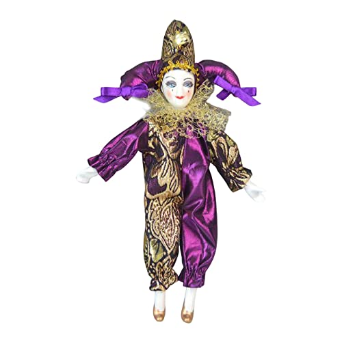 predolo Bunte -Puppe, Winkelmodell, Porzellan Triangel Figur für Schreibtischdekoration - Einzigartiges Präsent für den Schreibtisch, Violett predolo Bunte -Puppe, Winkelmodell, Porzellan Triangel Figur für Schreibtischdekoration - Einzigartiges Präsent für den Schreibtisch, Violett von predolo