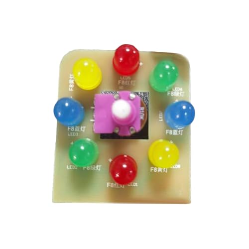 predolo Busy Board Toy Circuit Experiment Kits Schalter Lampe Kognitionsspiel Lernspielzeug Zubehör für Reisespielzeug Kindergarten von predolo