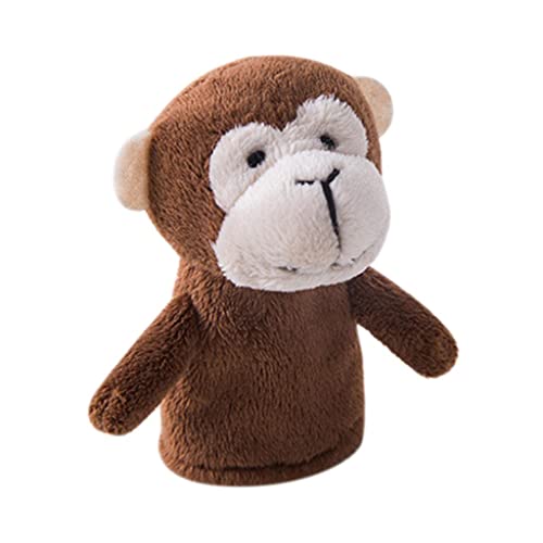 predolo Cartoon Tier Fingerpuppen Set, Baby Lernspielzeug, Geschenk für Kinder, Dunkelbrauner AFFE predolo Cartoon Tier Fingerpuppen Set, Baby Lernspielzeug, Geschenk für Kinder, Dunkelbrauner AFFE von predolo