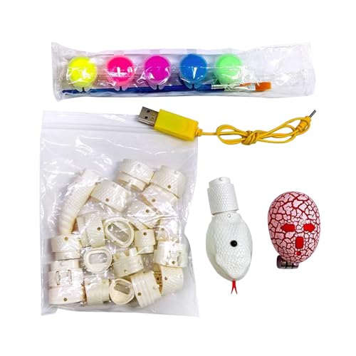 predolo DIY Fernbedienung Schlange RC Schlange Katzenspielzeug Streichgeschenk Schnell Bewegend USB Wiederaufladbar für Jungen Gruseliges Trickspielzeug Elekt, Klapperschlange predolo DIY Fernbedienung Schlange RC Schlange Katzenspielzeug Streichgeschenk Schnell Bewegend USB Wiederaufladbar für Jungen Gruseliges Trickspielzeug Elekt, Klapperschlange von predolo