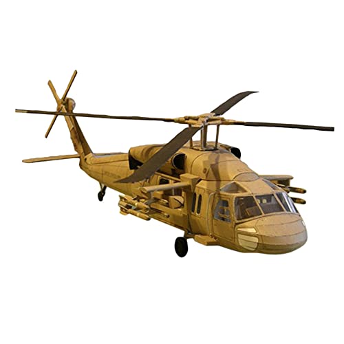 predolo Flugzeugmodell UH-60 Bastelset im Miniaturformat von predolo