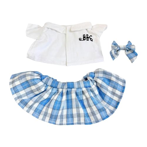 predolo Gefüllte Puppe, Prinzessinnenkleid, Anziehspielzeug, Pädagogische Kleidung, Kostüme, Outfit, Machen Sie Ihre Eigenen Puppen für Flexibilität, 14,96 Zo, Blaues Gitter predolo Gefüllte Puppe, Prinzessinnenkleid, Anziehspielzeug, Pädagogische Kleidung, Kostüme, Outfit, Machen Sie Ihre Eigenen Puppen für Flexibilität, 14,96 Zo, Blaues Gitter von predolo