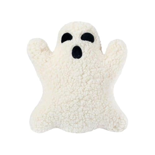 predolo Halloween Geist Kissen Plüschkissen Wurfkissen Dekorationskissen Kuscheliges Material für Auto Party Wohnzimmer 30cm predolo Halloween Geist Kissen Plüschkissen Wurfkissen Dekorationskissen Kuscheliges Material für Auto Party Wohnzimmer 30cm von predolo