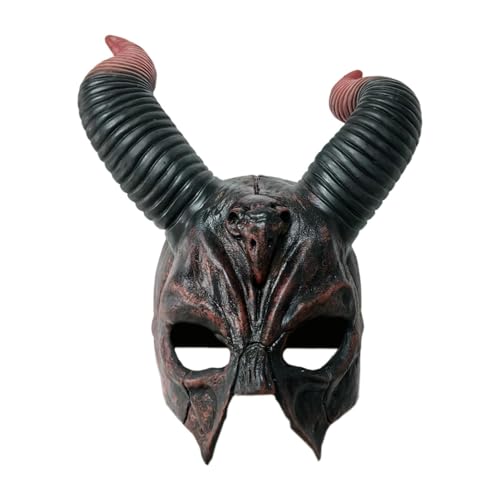 predolo Halloween-Maske, Vollgesichtsmaske für Rollenspiele, Feiertags-Maskenball predolo Halloween-Maske, Vollgesichtsmaske für Rollenspiele, Feiertags-Maskenball von predolo
