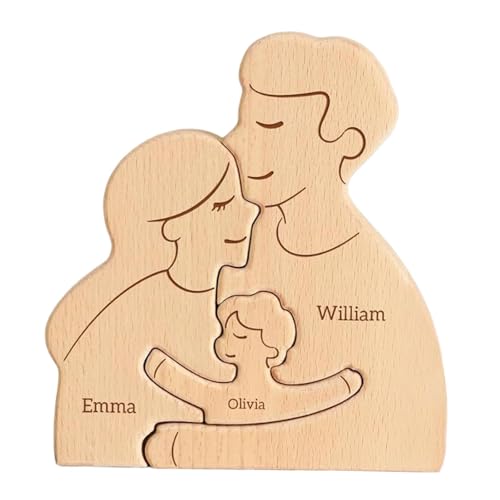 predolo Holz-Puzzle-Dekoration, Tischaufsatz für Schreibtisch, Geschenkidee für Einweihung von predolo