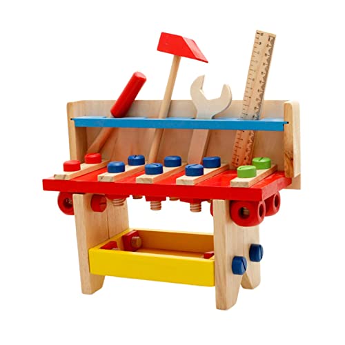 predolo Holz Werkbank Spielzeug für kreative Kinderzimmer - Spaß und Lernen vereint von predolo