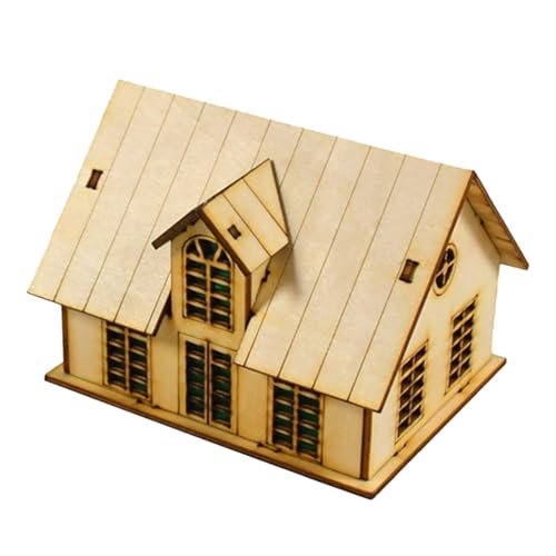 predolo Holzhausmodell, Maßstab 1:60, fertiges Landschaftsbaumodell für die Landschaftsgestaltung, Style F von predolo
