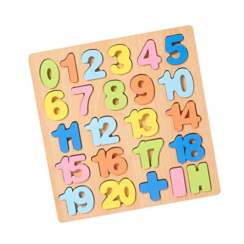predolo Holzpuzzle-Set für Kleinkinder - Lernspielzeug zur frühkindlichen Bildung von predolo