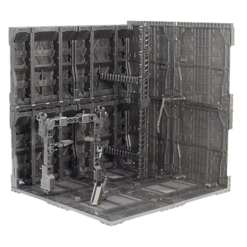 predolo Ineinander Greifender Sockel, Actionfiguren Ausstellungsständer, Tisch Mittelstück, Modell, Spielzeug Aufbewahrung, Garagen O, Style D von predolo