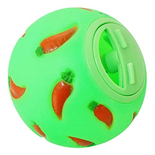 predolo Kaninchen Snackball Futterspender Spielzeug für Haustiere Interaktives Puzzle für Hunde und Meerschweinchen, Grün predolo Kaninchen Snackball Futterspender Spielzeug für Haustiere Interaktives Puzzle für Hunde und Meerschweinchen, Grün von predolo