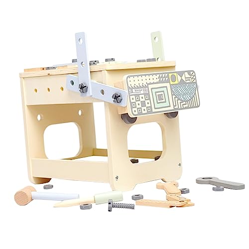 predolo Kinderwerkzeugset, kreatives DIY-Konstruktionsspielzeug für fantasievolle Rollenspiele von predolo