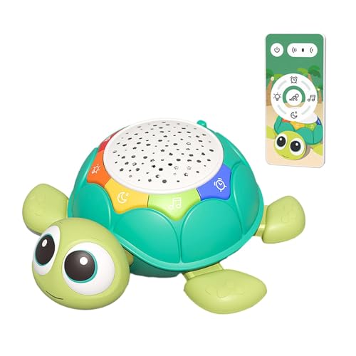 predolo Krabbelschildkröte mit Musik, Baby Krabbelspielzeug für 6 bis 12 Monate von predolo