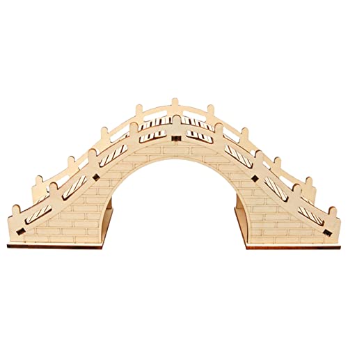 predolo Kreatives Holzpuzzle-Set für Kinder: Arch Bridge Modell - Spaß und Lernen garantiert! von predolo