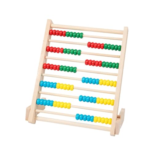 predolo Lehrmittel Holzperlen Und Rack Zählblöcke Montessori Spielzeug von predolo