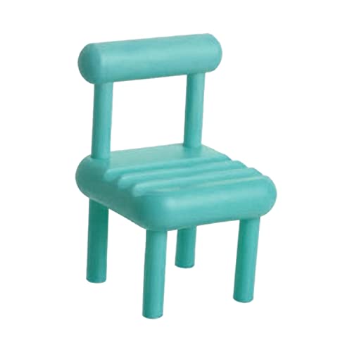 predolo Mini Sitzmöbel für Puppenhaus Einrichtung im Maßstab 1:12, Grün von predolo