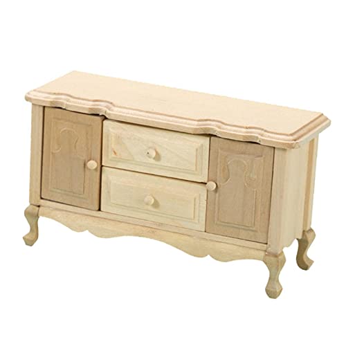 predolo Miniatur Holzschrank Dekoration für Puppenhaus 1:12 Maßstab predolo Miniatur Holzschrank Dekoration für Puppenhaus 1:12 Maßstab von predolo