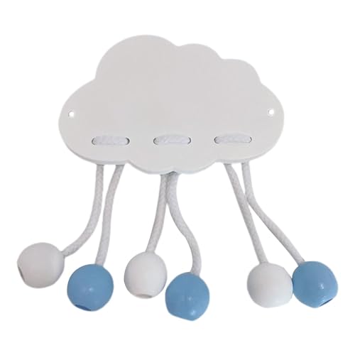 predolo Montessori Busy Board DIY Zubehör Lernmaterial für Kinder Förderung Der Motorischen Fähigkeiten, Wolken predolo Montessori Busy Board DIY Zubehör Lernmaterial für Kinder Förderung Der Motorischen Fähigkeiten, Wolken von predolo